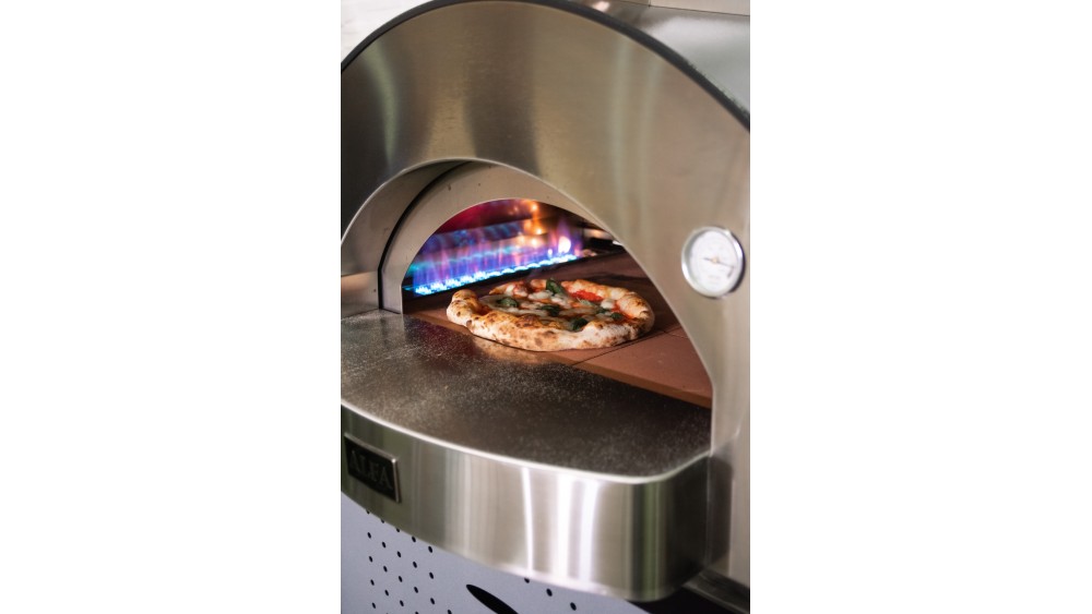 Alfa Forni Classico Pizze Gas Pizza Oven Ardesia Grey The Bbq